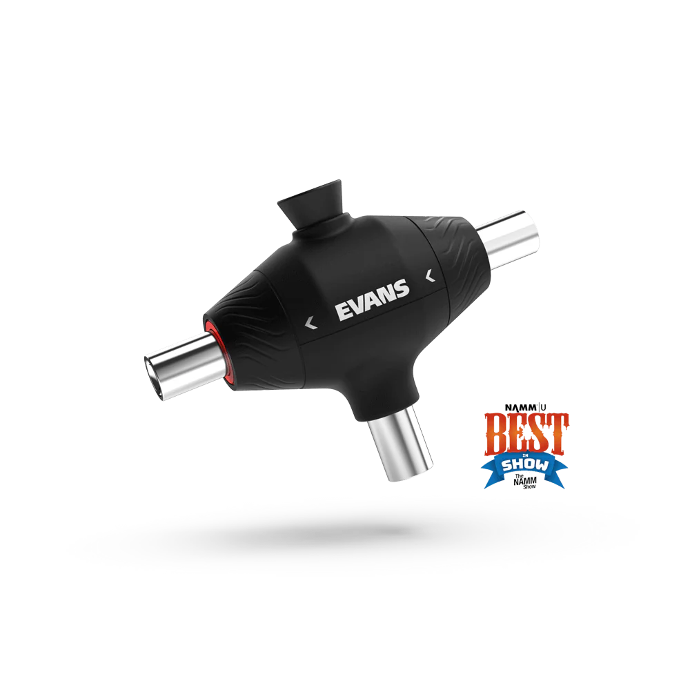 Image of Evans Pull Cord Drum Key - Fast Tension Rod Tool for Drum Tuning