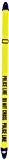 Image of LM Guitar Strap “Police Line” Yellow