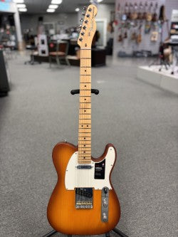 Image of FENDER American Performer “Timber” Telecaster®, All Spruce Body, Maple Fingerboard, Satin Honey Burst