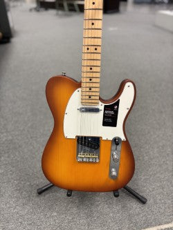 Image of FENDER American Performer “Timber” Telecaster®, All Spruce Body, Maple Fingerboard, Satin Honey Burst