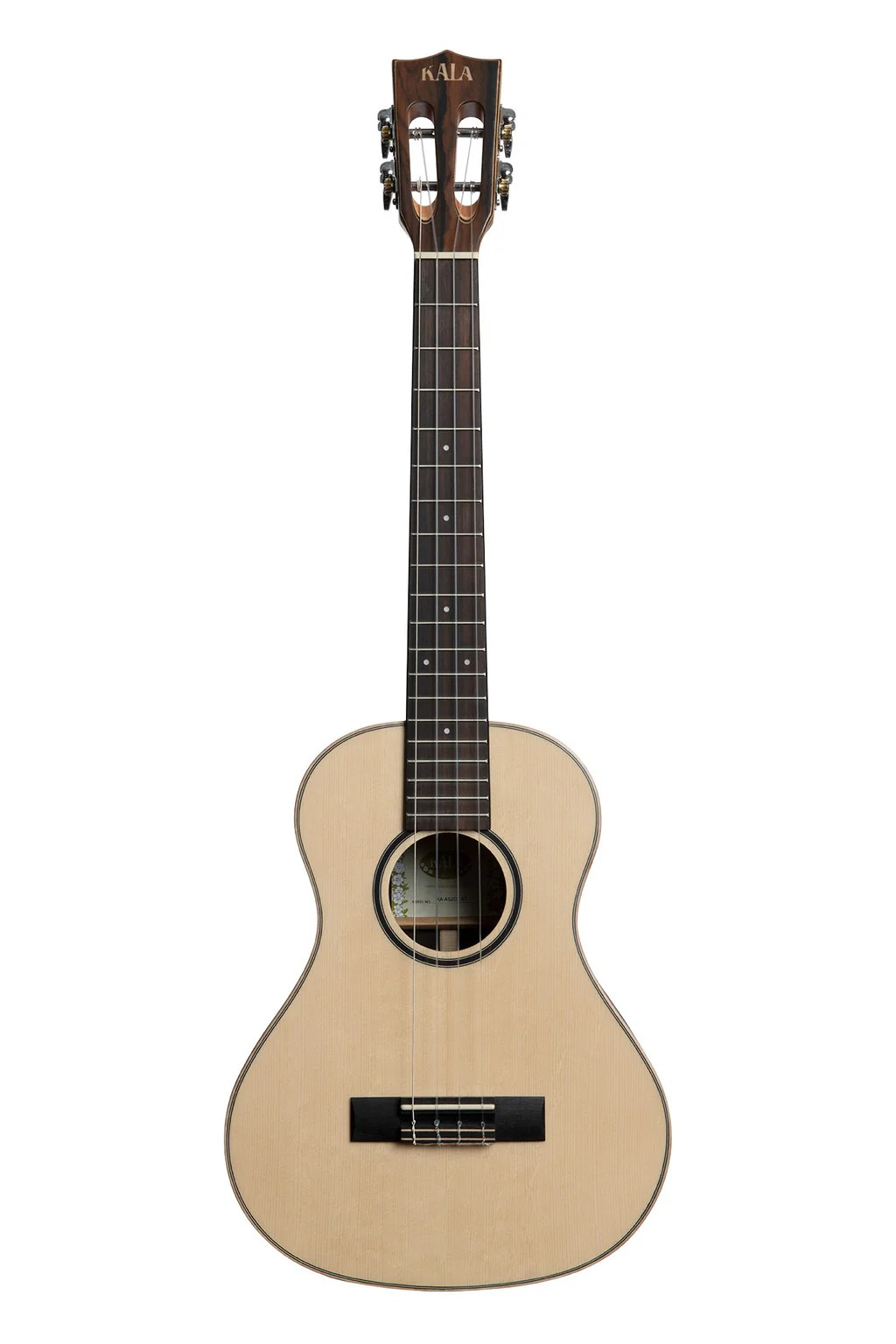 Image of KALA All Solid Spruce Top Ziricote Tenor XL Ukulele Model: KA-ASZCT-ST
