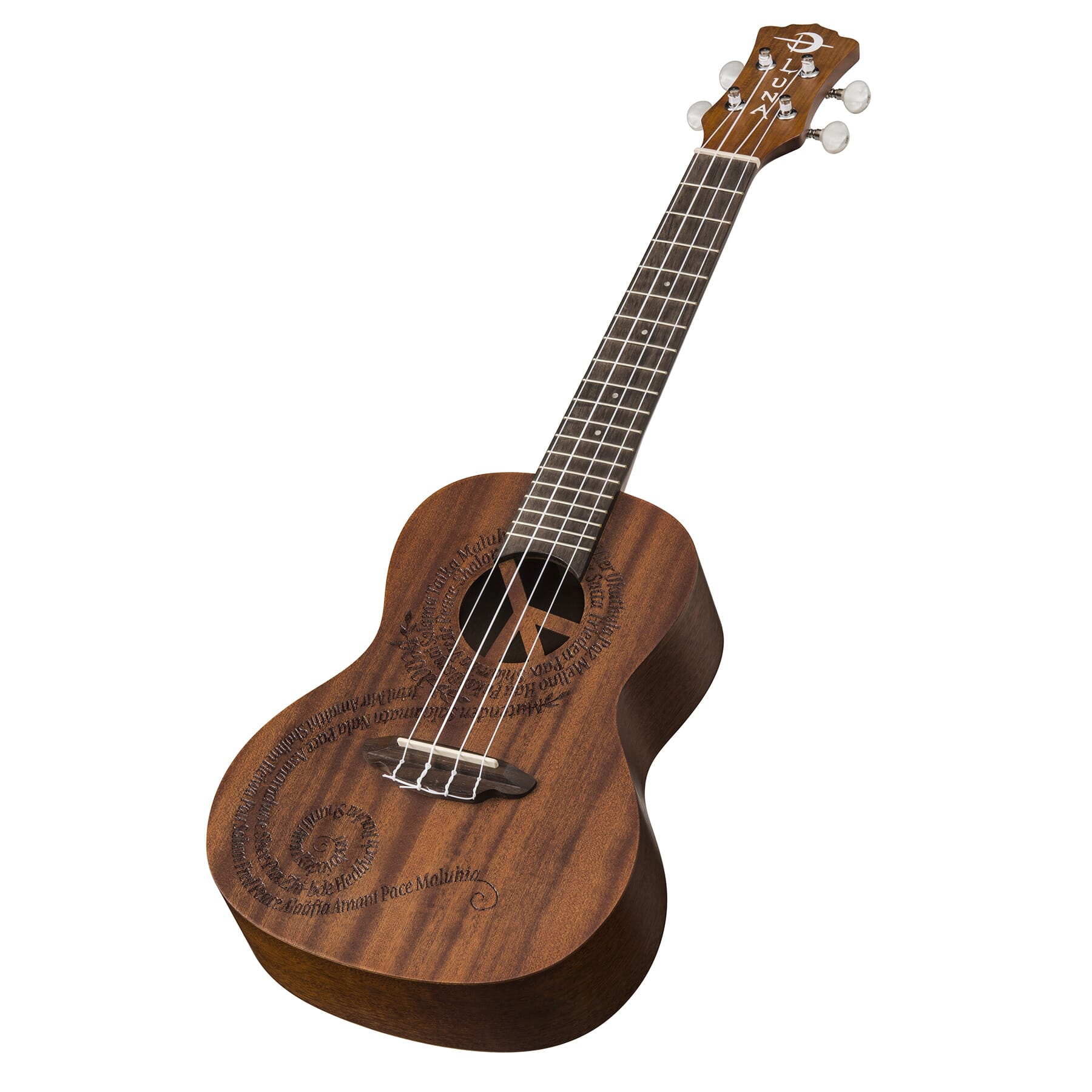 Image of LUNA Uke MALUHIA Peace Concert  w/Gigbag UKE MALU